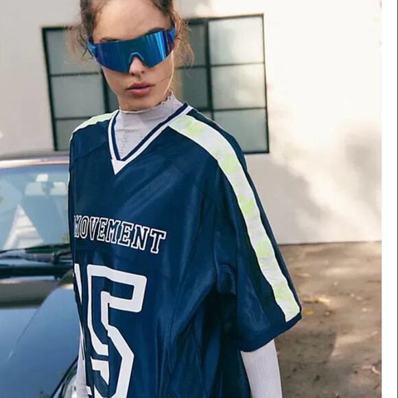 🆕FP Movement Tee Shirt Maxi Dress HAPPY CAMPER  SZ S NWT - Picture 9 of 9